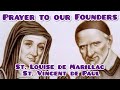 Prayer to our Founders- St. Vincent de Paul & St. Louise de Marillac