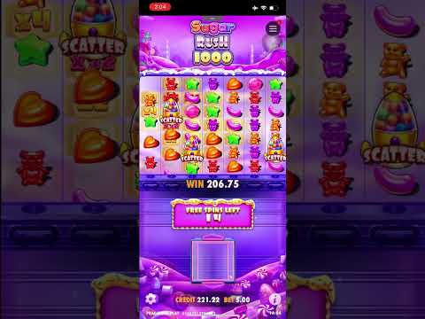 SUGAR RUSH 1000x free scatter 5 pesos bet