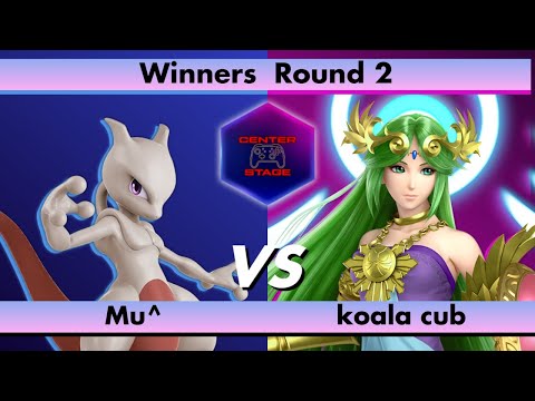 Center Stage #1 - Mu^ (Mewtwo) vs koala cub (Palutena) - Smash Ultimate SSBU