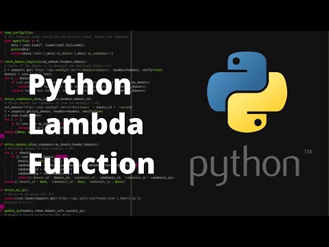 What Is Lambda In Python Tamil Python Topic Wise Course