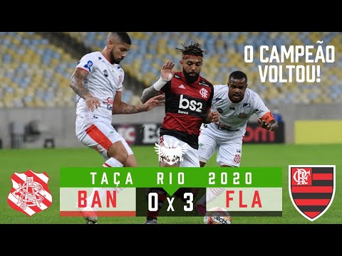 Melhores Momentos de Flamengo 3 x 0 Bangu - Taça Rio 2020 - 4ª rodada