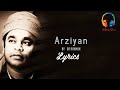 Arziyan Lyrics By Ar Rahman Maula Maula Lyrics Javed Ali Lyrics
