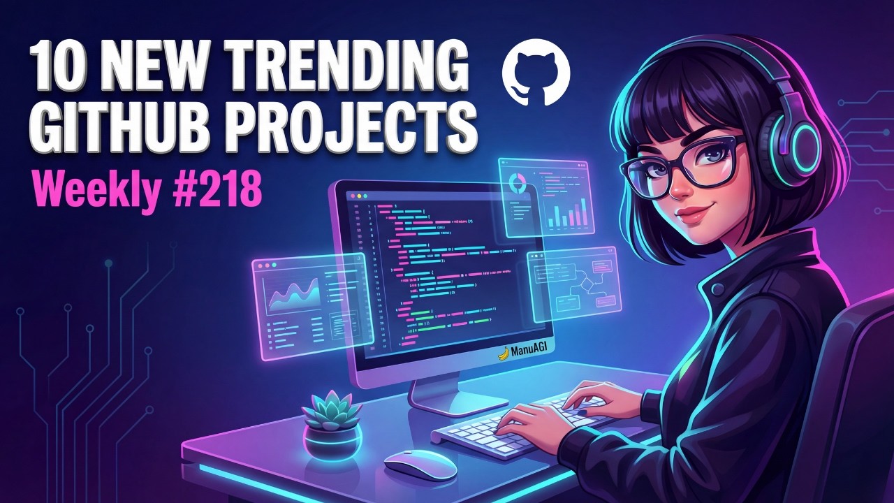 Top Trending GitHub Projects This Week: Open Source AI, Dev Tools & Automation #218