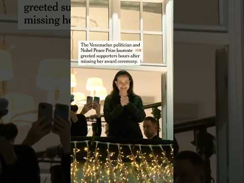 María Corina Machado Appears in Oslo After a Year in Hiding