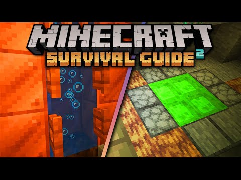 Pixlriffs - Player Elevators & Slime Launchers! ▫ Minecraft Survival Guide (1.18 Tutorial Let's Play) [S2 E60]