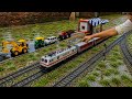 Train Video JcbVideo Wap 7 Locomotive Model Train Jcb 3dx Fight Jcb Jcb Vs Wap 7 Train Crash