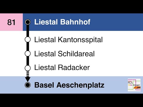 AAGL Ansagen | 81 Liestal - Augst BL - Basel | BoJa Ansagen