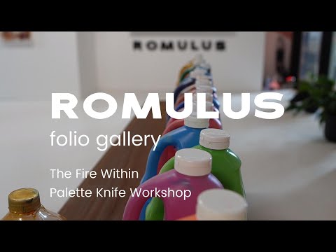 The Fire Within: Palette Knife Painting Workshop 🔥