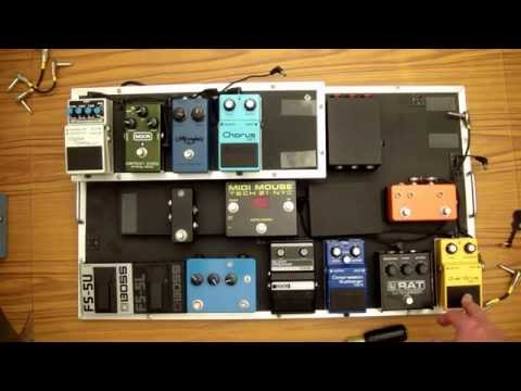 Do It Yourself Musician #7 - Pedal Board Makeover Part 1
