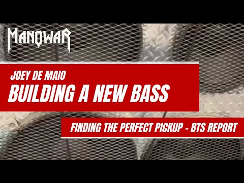 Joey De Maio (MANOWAR) How To Build The Perfect Bass - Behind The Scenes - Part 1