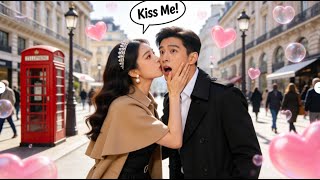 저주로 인해 3개월 안에 남자와 키스해야 했는데, 실수로 잘못한 사람을 키스했더니 고개를 들자 차가운 CEO!