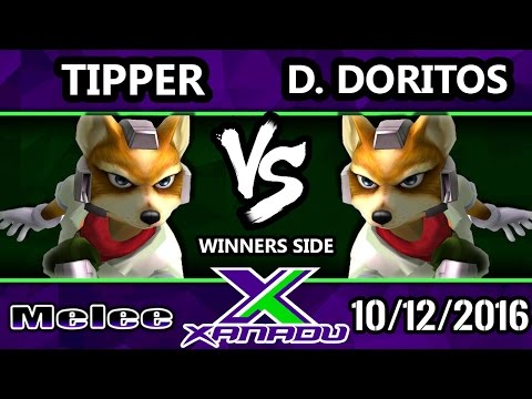 S@X 171 - Tipper (Fox) Vs. Danny Doritos (Fox) - SSBM Tournament - Smash Melee
