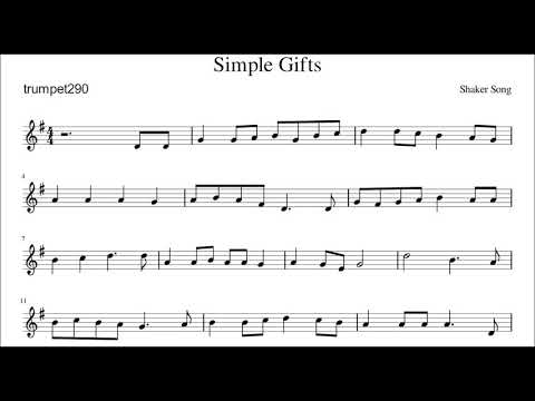 Simple Gifts (Play-Along)