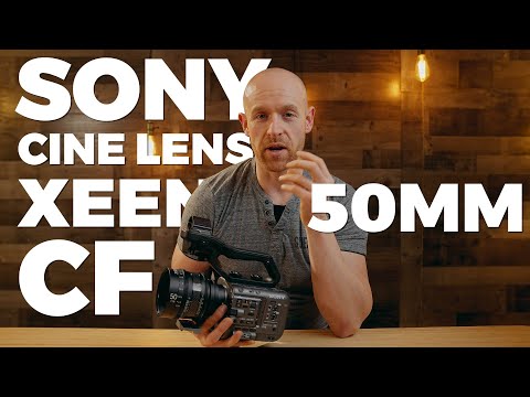 FullFrame Sony Cine Lens | Xeen Cf Sony 50mm 1.4