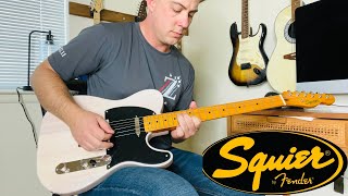 Video thumbnail for Squire Telecaster Classic Vibe 50’s by Blue Collar Outdoors