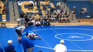 Arab Knight Cary Pierce, 215, wrestling at home