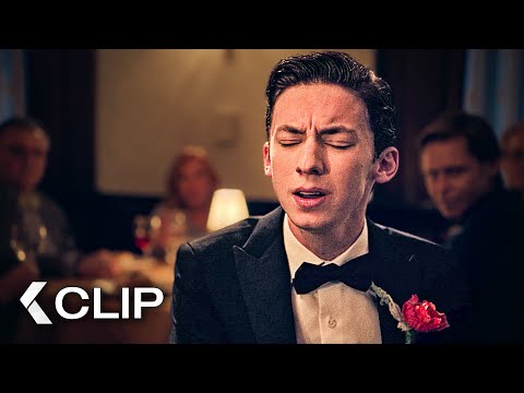 Percy Sings Maneater to Impress Maddie in the Restaurant - NO HARD FEELINGS Clip (2023)