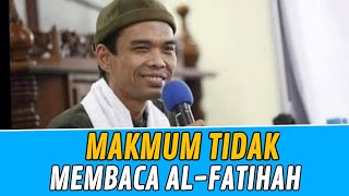 Download lagu Dalam Sholat Berjamaah, Bolehkah Makmum Tidak Membaca Al-Fatihah? | Ustadz Abdul Somad, Lc. MA mp3