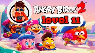 Angrybirds game 2 level 1️⃣1️⃣ @ulikeitdgame777  #angrybirds2 #gamingvideos