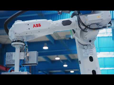 Fully automated steel beam assembly - One operator only!