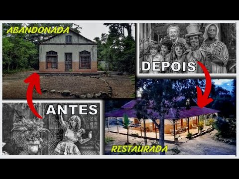 A CASA Histórica do SÍTIO do PICAPAU AMARELO, ABANDONADA durante Décadas, Veja Como ela está  HOJE.