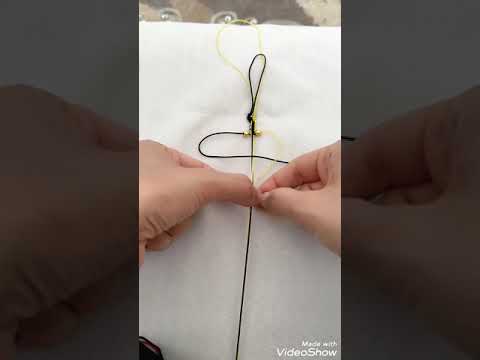 آموزش دستبند بسیار زیبا با گره کشویی