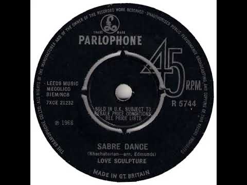 UK New Entry 1968 (246) Love Sculpture - Sabre Dance