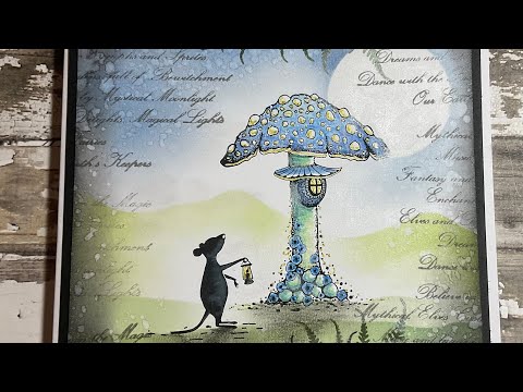 Basil and The Forest Inn card design by Jo Rice #laviniastamps #cardmaking