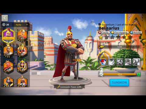 Belisarius Commander's Skill Review