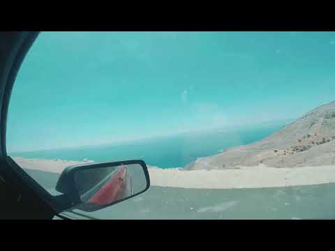 Crete Greece road trip: drive from Lykos beach. (Taverna Akrogiali)
