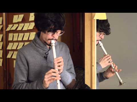 Homemade PVC plastic clarinet saxophone
