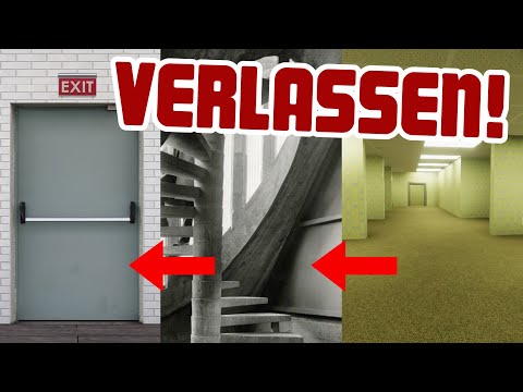 WIE verlässt man die BACKROOMS? Fragen zu den BACKROOMS!