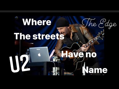 U2 - Where The Streets Have No Name (Backing Track) Standard Tuning