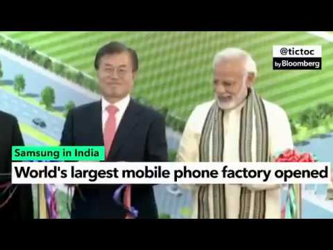 World’s Largest Mobile Phone Factory Set to Open in India