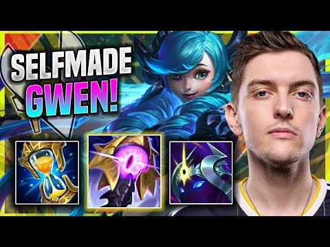 WHEN SELFMADE PLAYS GWEN JUNGLE! - VIT Selfmade Plays Gwen JUNGLE vs Rumble! | Season 11