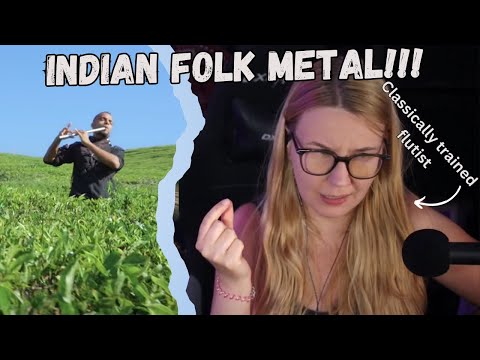 Pro Flutist reacts to Indian folk metal: Bloodywood - Aaj