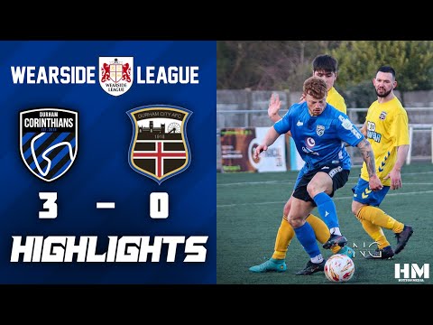 Match Highlights: Durham Corinthians 3 - 0 Durham City AFC