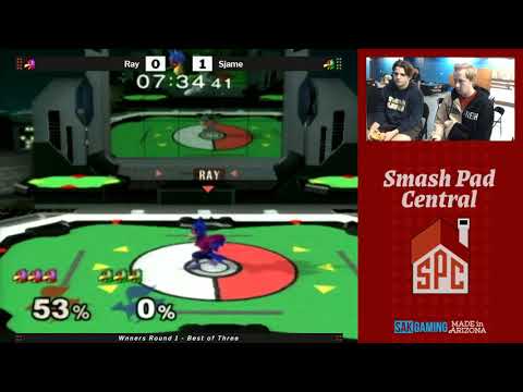 SPC 184 SSBM WR1 - Ray (Falco) vs Sjame (Green Falco)