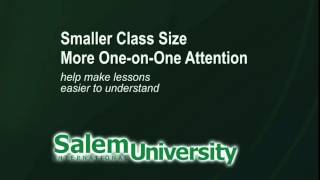 preview picture of video 'Salem International University - Small Class Sizes, Hands-On Experience'