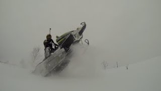 preview picture of video 'Вельск. Снегоходы. Зима.'