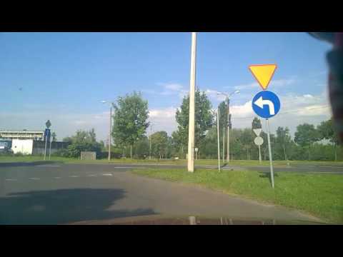 Dąbrowa Górnicza; zawracanie na Wybickiego i Al. Zagłębia Dąbrowskiego