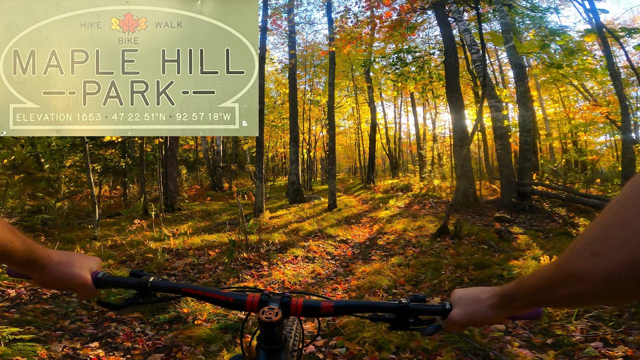 Old but Gold! Hand Cut Trails at Maple Hill Park - Hibbing, MN