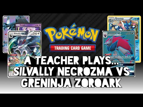 A Teacher Plays... Silvally Necrozma VS Greninja Zoroark in the Pokemon Trading Card Game Online