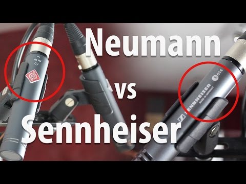 Overhead Mic Comparison // Neumann KM 184 vs. Sennheiser e614