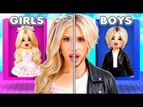 Roblox WOULD YOU RATHER: BOYS vs GIRLS TOWER...