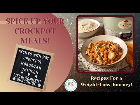 CROCKPOT Moroccan Chicken | WW Recipe Test | Can I LOWER the BITES/POINTS From the Original?