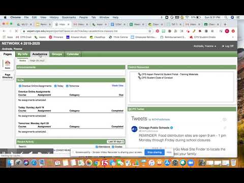 Aspen Student Portal Tutorial