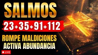 🔥 DIOS DESATA la Verdad   Salmos 23, 35, 91 y 112 Para Romper Maldiciones y Activar Abundancia