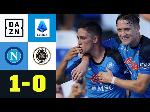 Back on top! Neapel mit Last-Minute-Sieg gegen Spezia: Neapel - Spezia 1:0 | Serie A | DAZN