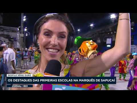 Confira o primeiro dia de desfiles da Série Ouro do Rio de Janeiro